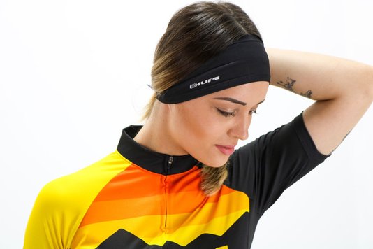 Testeira Hupi Headband Preto Liso