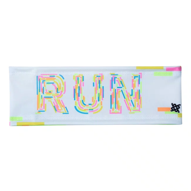 Testeira Hupi Headband Run Colors Brancaㅤㅤㅤㅤㅤㅤㅤㅤㅤㅤ