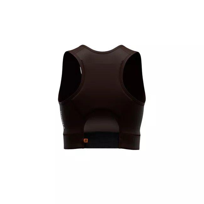 Top Furbo Flux Poliamida® Com Bolso Cacau ㅤㅤㅤㅤㅤㅤㅤㅤ