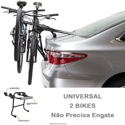 Transbike Duplo Metal Lini C/ Presilha