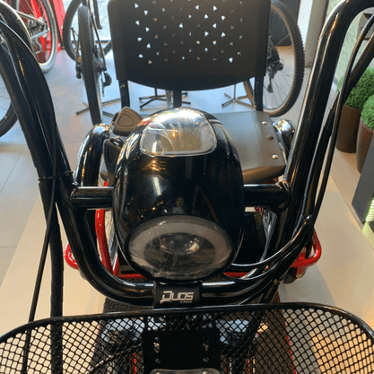 Triciclo Duos Fox Elétrico Aro 20 Vermelho