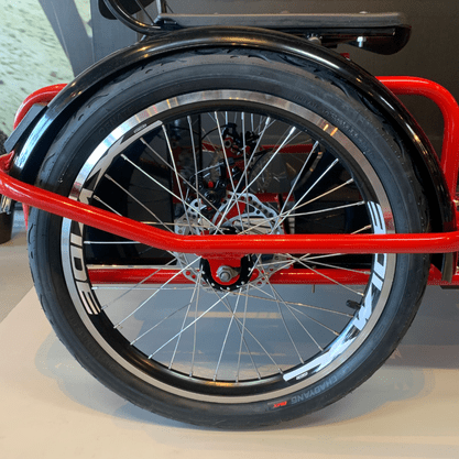 Triciclo Duos Fox Elétrico Aro 20 Vermelho