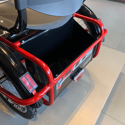 Triciclo Duos Fox Elétrico Aro 20 Vermelho
