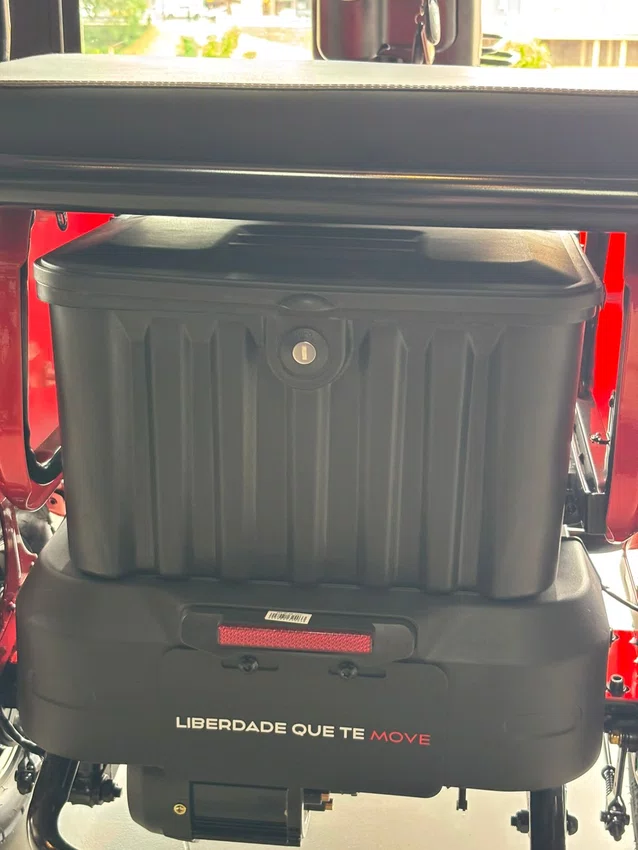 Triciclo Eletrico Duos Fenix 48V 750W Vermelho