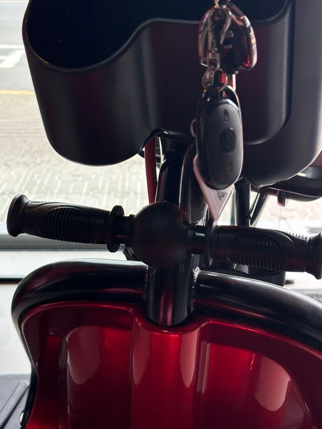 Triciclo Eletrico Duos Fenix 48V 750W Vermelho