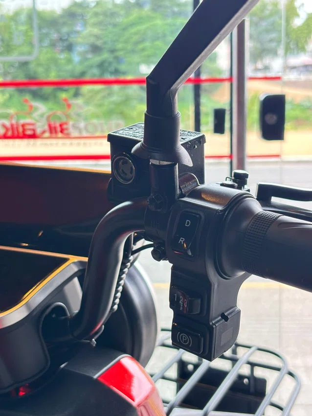 Triciclo Eletrico Duos Fenix 48V 750W Vermelho
