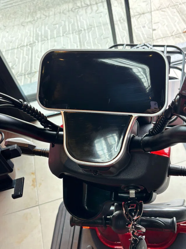 Triciclo Eletrico Duos Fenix 48V 750W Vermelho