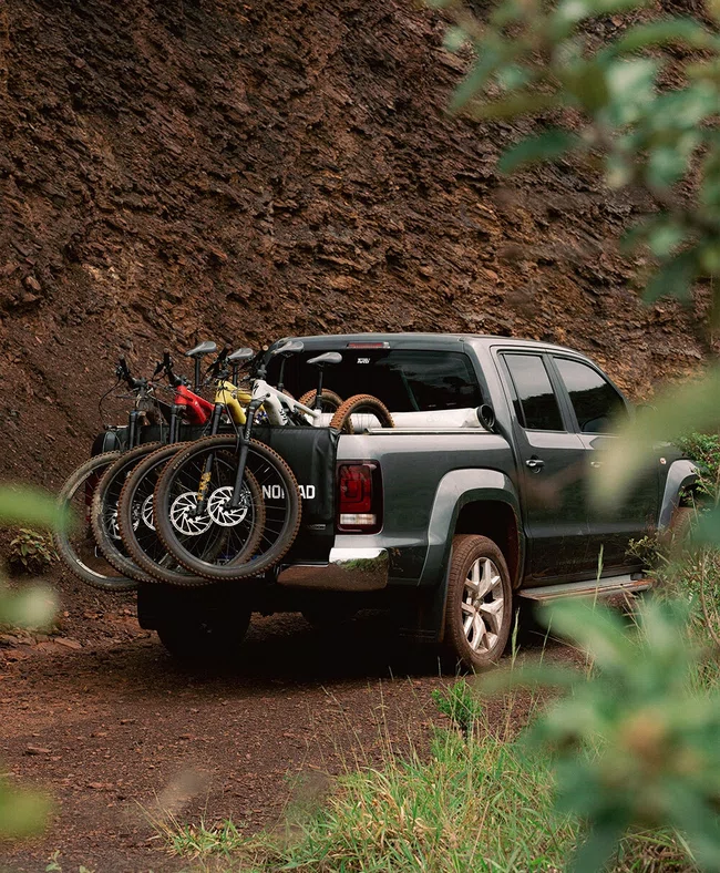 Truckpad nomad pequeno 4 bikes preto
