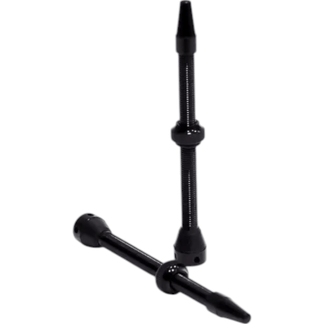 Válvula Tubeless 100mm Presta Preto AW Válvulas
