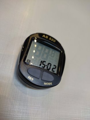 Velocímetro Digital Assize 8 Funções Preto