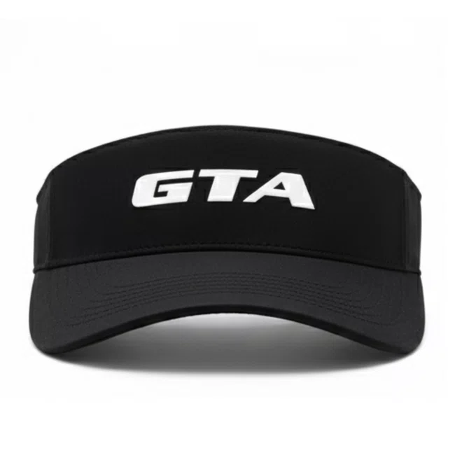 Viseira GTA Preta e Branca