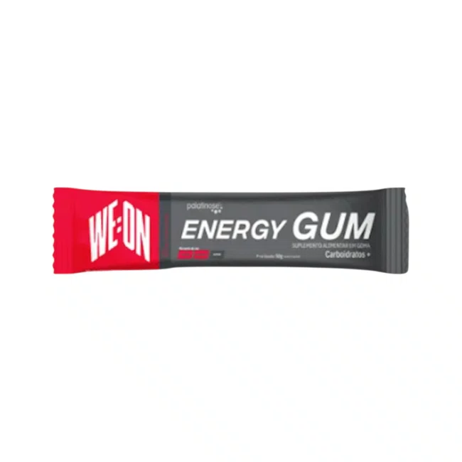 We:on Energy Gum +Palatinose Sache Com 8 Gomas Framboesa