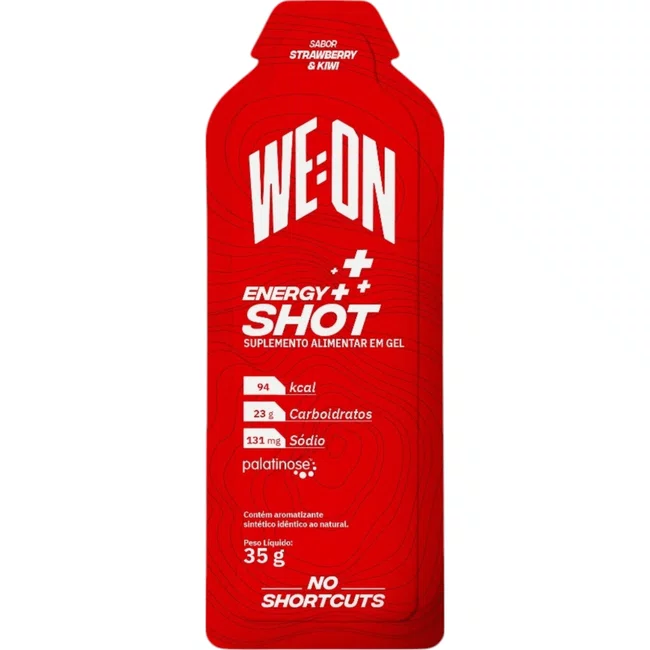 We:on Energy Shot + Morango e Kiwi - Unidade