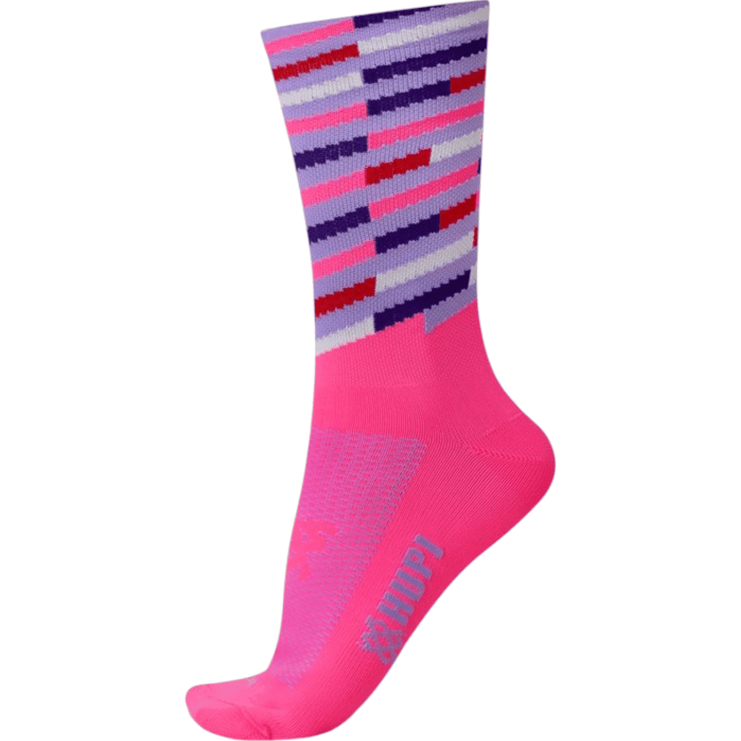 Meia hupi triplo colors (13019) rosa