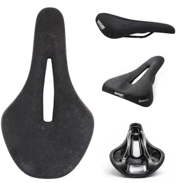 Selim elleven  mtb vazado tipo boost 250x150mm preto