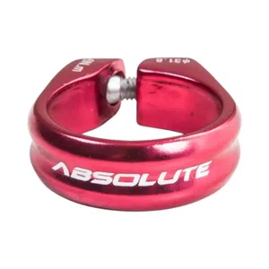 Abraçadeira De Selim Absolute Alumínio 31,8 mm x at161 Vermelho
