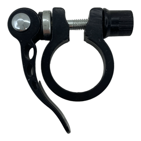 Abraçadeira Selim 31.8mm Com Blocagem Alumínio Preto