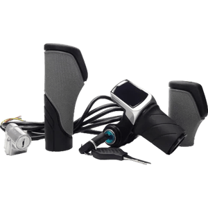 Acelerador de Bike Elétrica Duos com Chave e Led