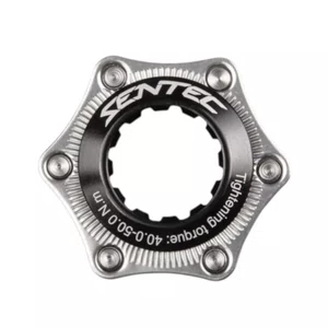 Adaptador De Disco Rotor Sentec 6 Parafusos Para Center Lock Eixo 9mm