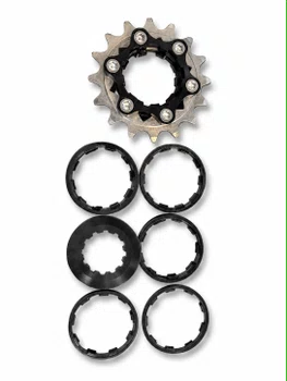 Adaptador kit single k7 preto