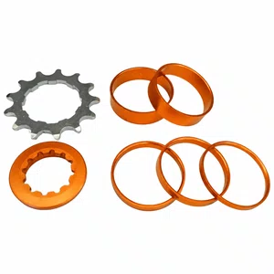 Adaptador Single 13d Alumi Laranja