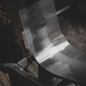 Adesivo Nomad para Quadro e Balança Transparente