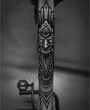 Adesivo Top Tube Nomad Devil