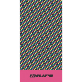 Bandana Hupi Guache Rosa e Azul e Amarelo