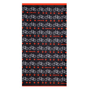 Bandana Hupi Love Bikes Preto