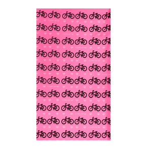 Bandana Hupi love Bikes Rosa