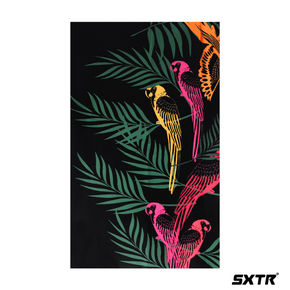 Bandana Sport Xtreme Botanic Verde e Laranja e Vermelho