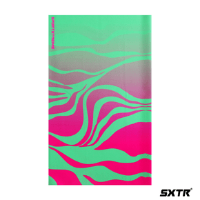 Bandana Sport Xtreme Mali Verde e Cinza e Rosa