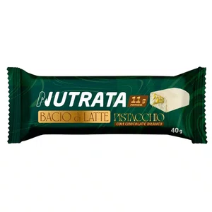 Barra De Proteina Nutrata Pistacchio Com Chocolate Branco 480g
