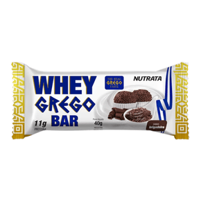 Barra de Proteína Nutrata Whey Grego Bar Brigadeiro 40g