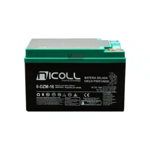 Bateria Nicoll 12v 16 ah / 6-dzm-16ㅤㅤㅤㅤㅤㅤㅤㅤㅤㅤㅤㅤㅤㅤㅤ