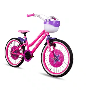 Bicicleta Pro-X Lavínia Aro 20 Rosa/Roxa