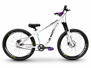 Bicicleta A26 Hupi Naja V10 Kit Single Branca/Preto