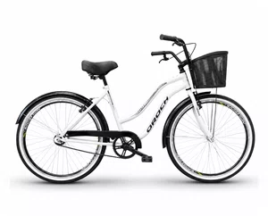 Bicicleta a26 oroch vbreak beach branco/preto