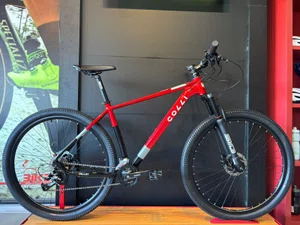 Bicicleta a29 colli hills g2 shimano acera 16v vermelho/prata/preto