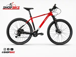 Bicicleta a29 colli hills g2 shimano acera 16v vermelho/prata/preto