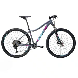 Bicicleta Float Essa 5.0 A29 Shimano 8v Grafite/Rosa/Azul