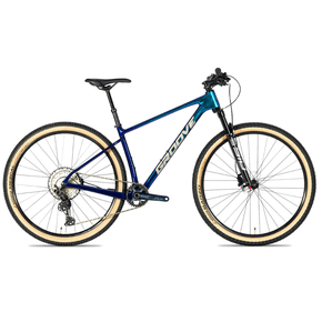 Bicicleta Groove Rhythm 9 Aro 29 Carbon XT 12v 2023 Azul Prism e Azul Escuro