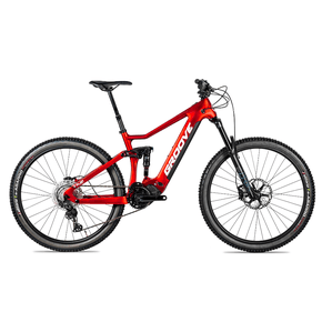 Bicicleta Groove E-Slap Carbon Aro 29 Deore 12v 2023 Vermelho e Branco
