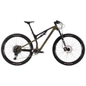 Bicicleta Oggi Cattura Pro T-20 Carbon Aro 29 GX AXS 12v 2023 Verde e Preto