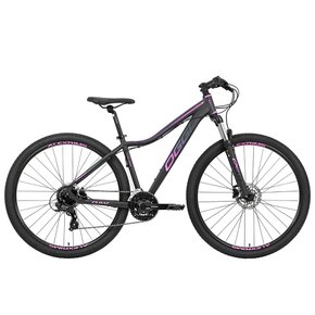 Bicicleta Oggi Float 5.0 Aro 29 Tourney 24v Preto e Rosa