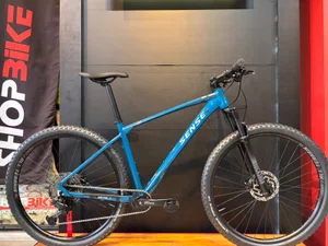 Bicicleta A29 Sense React comp Shimano Cues 11V Aqua/Prata