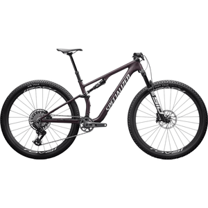 Bicicleta Specialized Epic 8 Aro 29 Expert Bordo Cetim Metálico e Branco