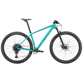 Bicicleta Specialized Epic HT Aro 29 NX 12V 2022 Azul e Camaleão