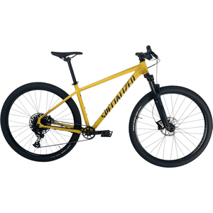Bicicleta Specialized Rockhopper Comp Aro 29 Microshift 12v Amarelo e Preto