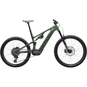 Bicicleta Specialized Turbo Levo 4 Expert Aro 29 Sram GX 12V Verde Metálico e Branca